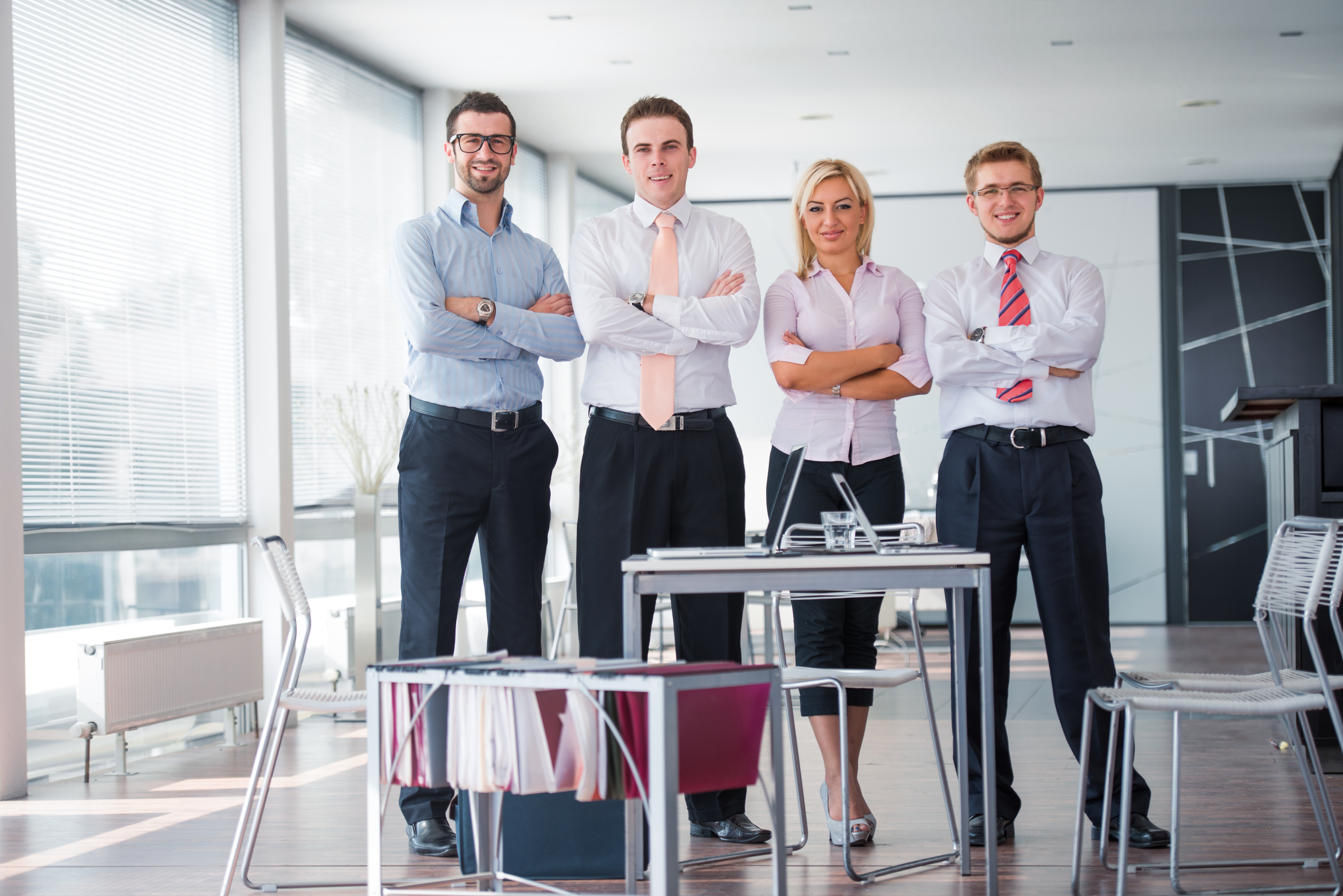 business-team-of-four